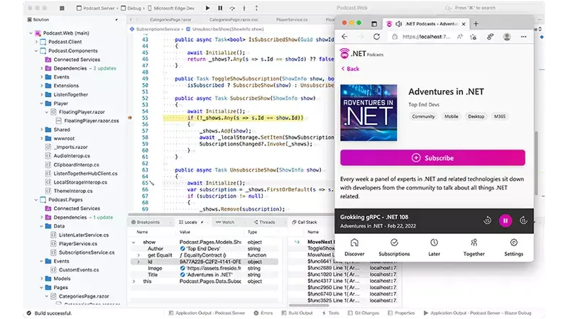 .NET 7 et .NET MAUI dans Visual Studio 17.4 pour Mac (et une preview du 17.5)