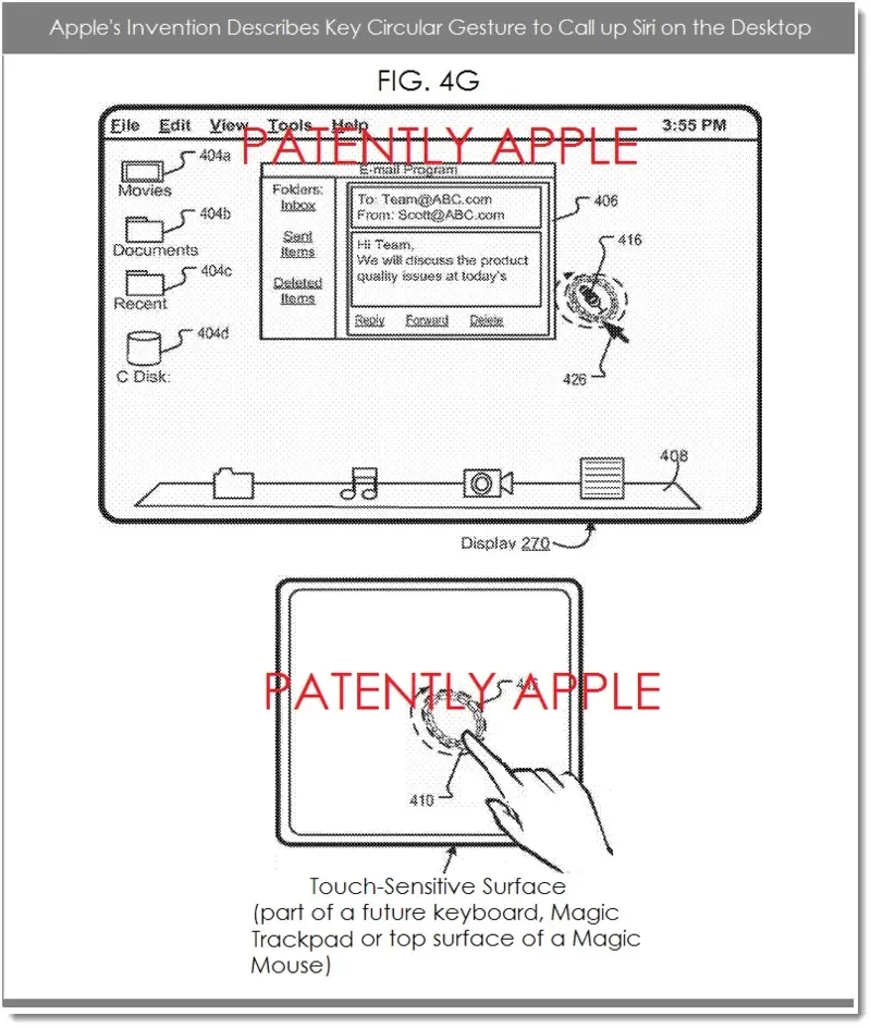 Mac : des brevets pour un écran tactile et de nouveaux détails sur Siri