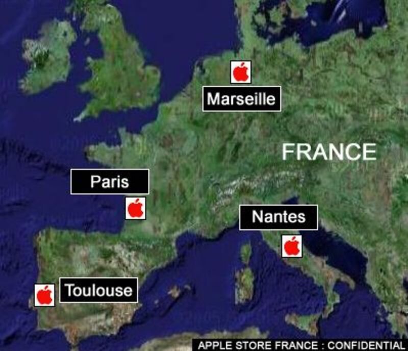 Illustration : La carte de France des AS