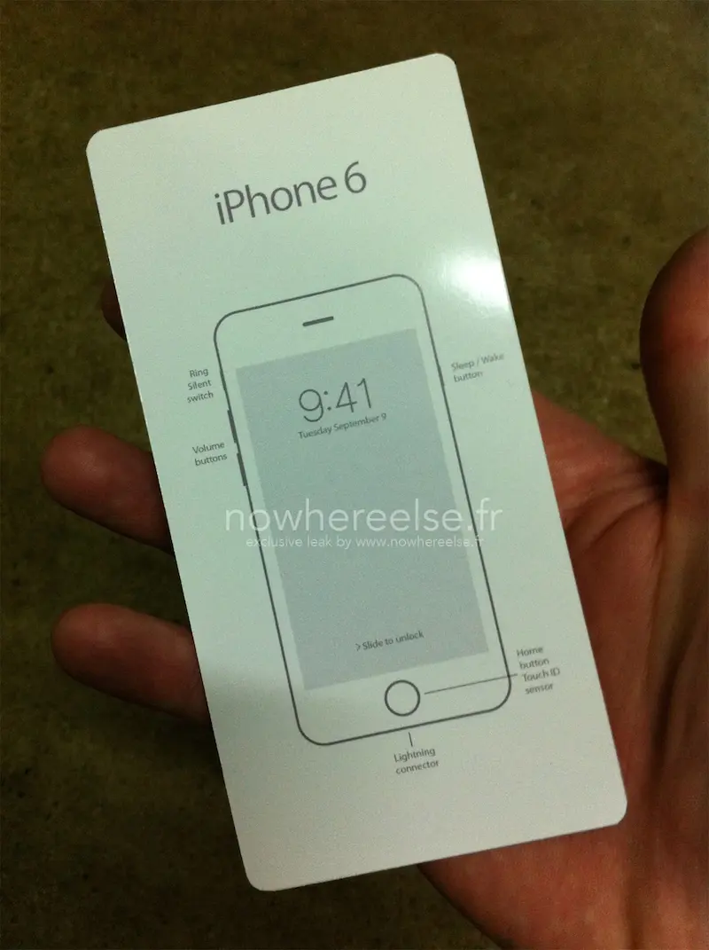 Un nouvel indice confirmerait la date de présentation de l'iPhone 6