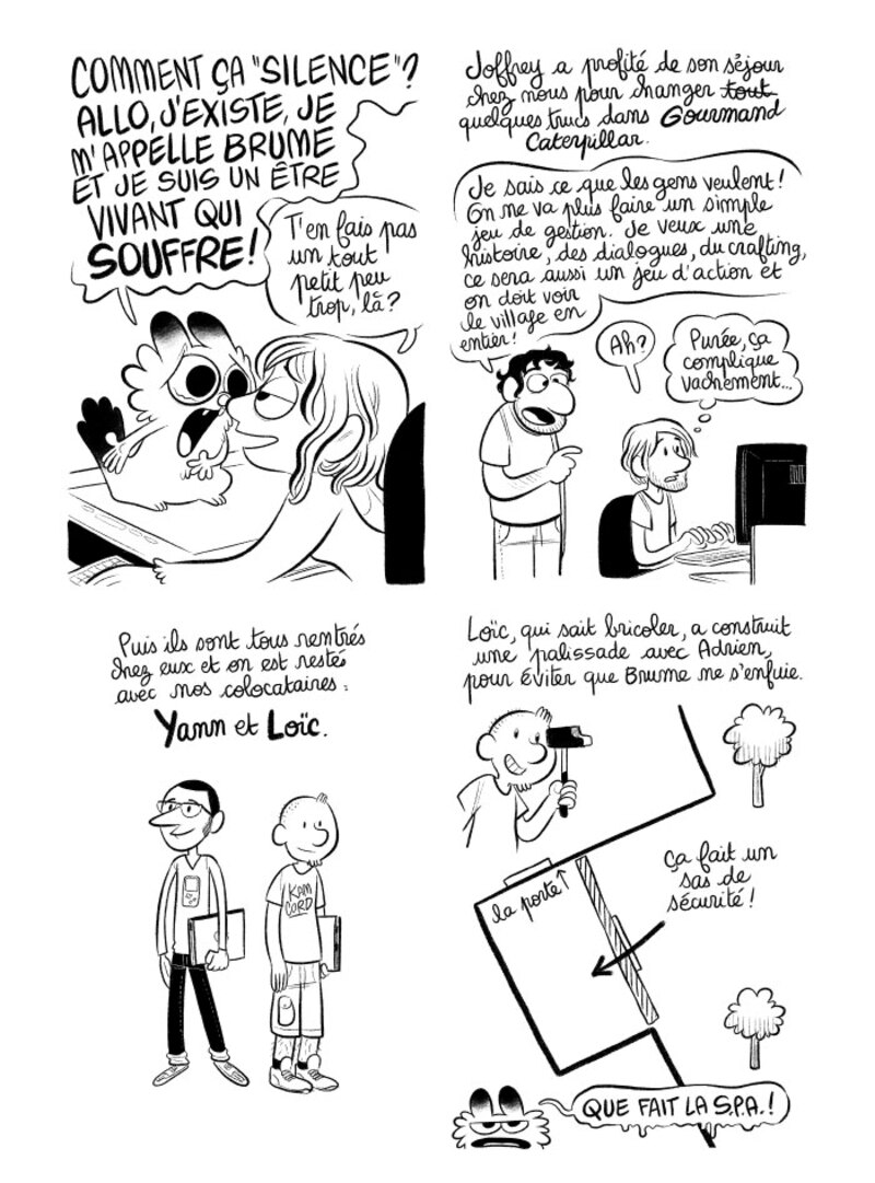 Illustration : BD : "J'ai créé ma startup iOS en Californie", par Laurel