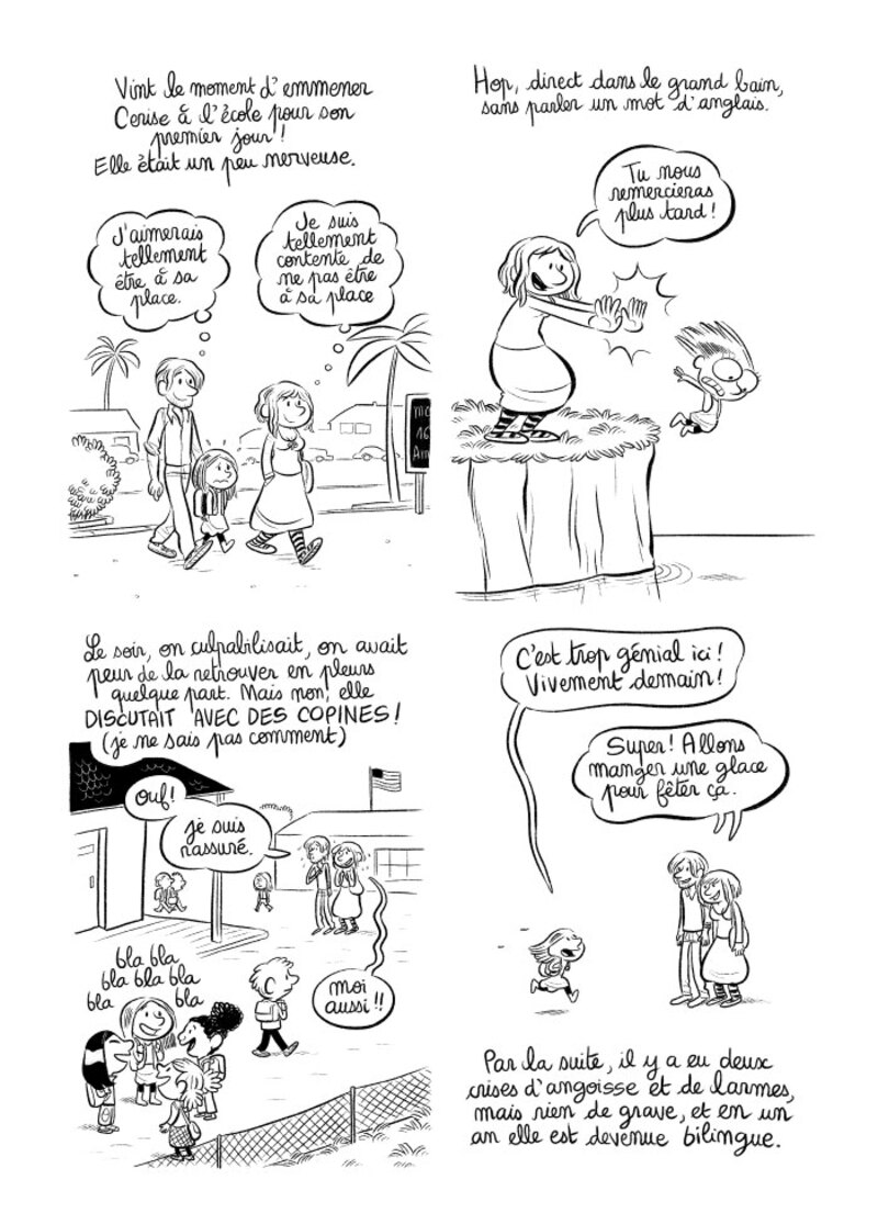 Illustration : BD : "J'ai créé ma startup iOS en Californie", par Laurel