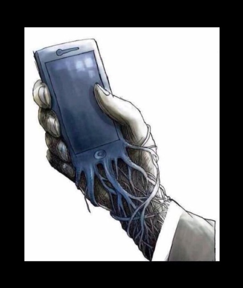 Illustration : Quand Banksy dénonce l'addiction aux smartphones