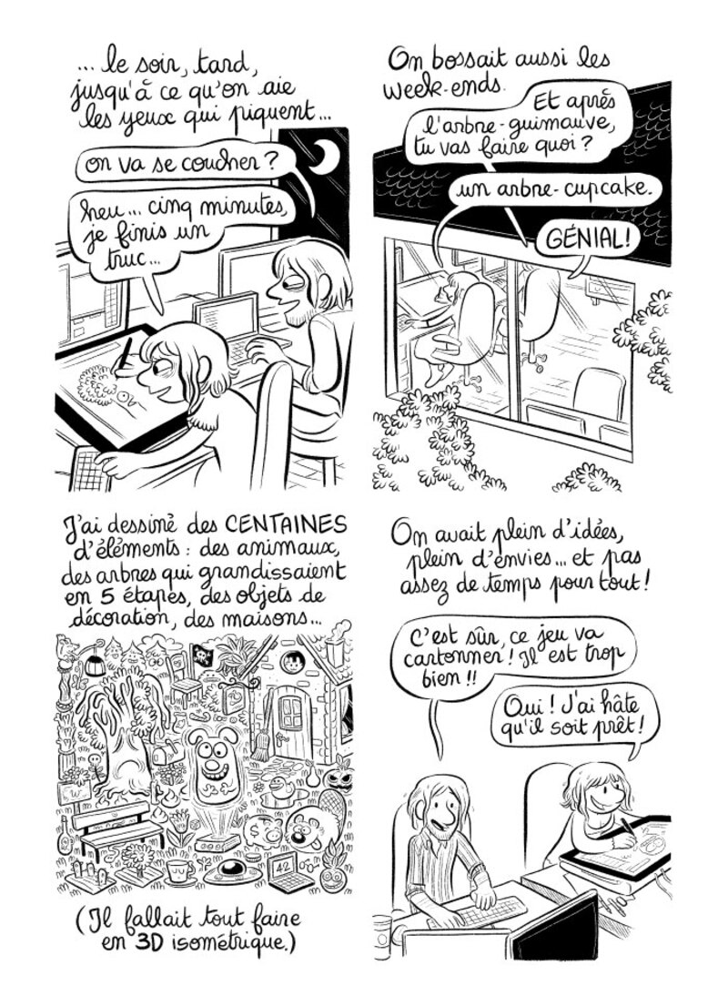 Illustration : BD : "J'ai créé ma startup iOS en Californie", par Laurel