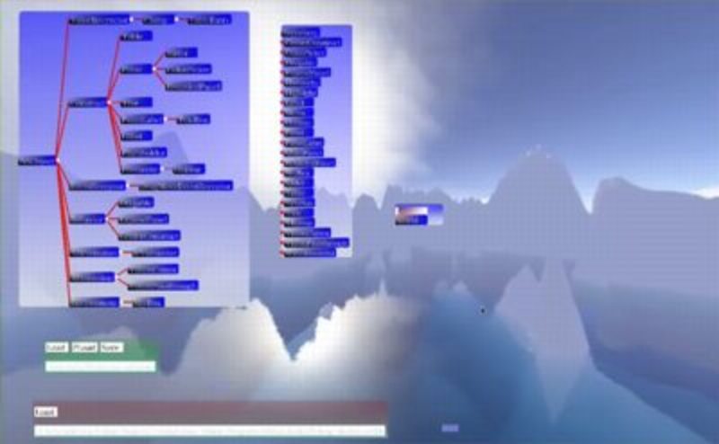 Illustration : Interface 3D sur mac