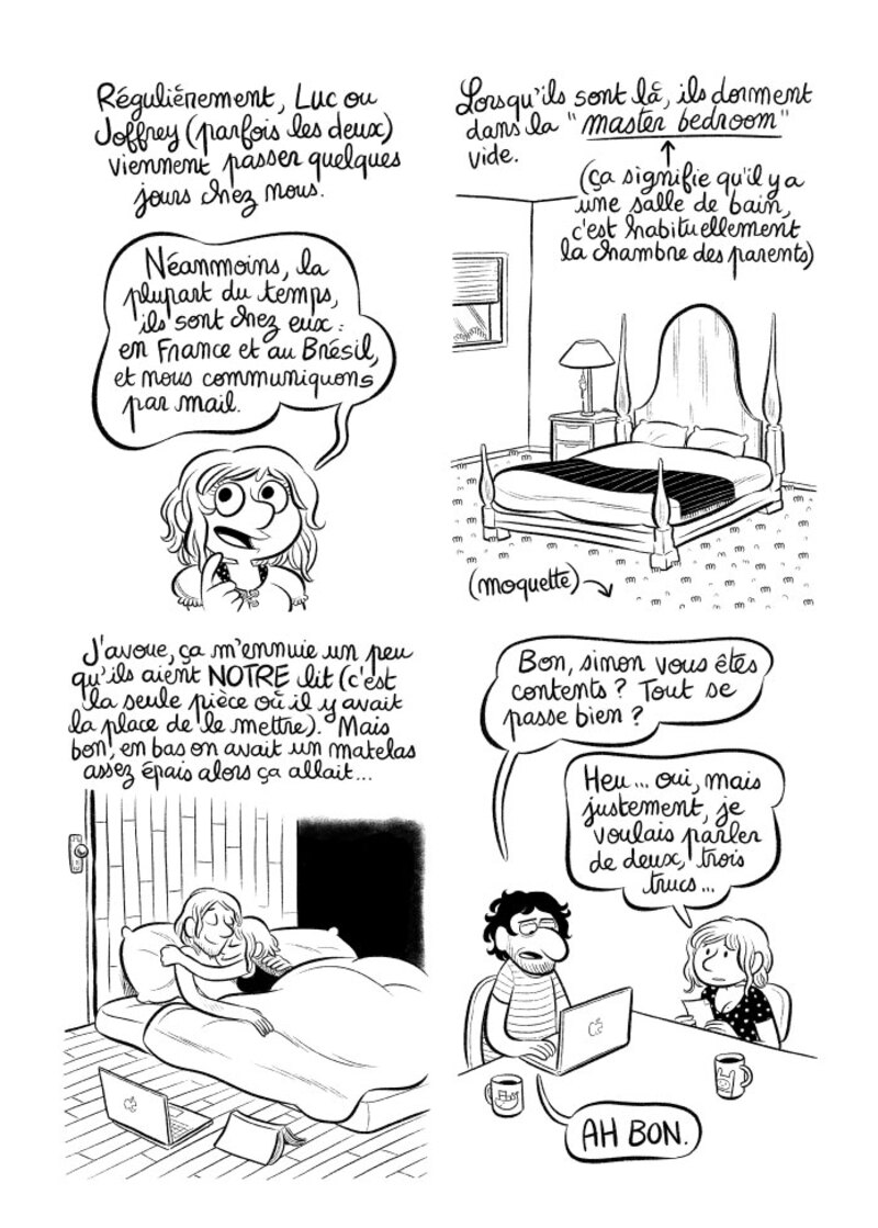 Illustration : BD : "J'ai créé ma startup iOS en Californie", par Laurel