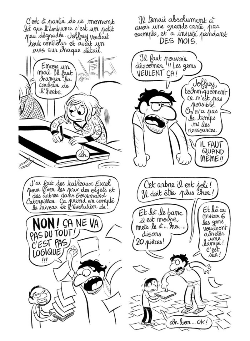 Illustration : BD : "J'ai créé ma startup iOS en Californie", par Laurel