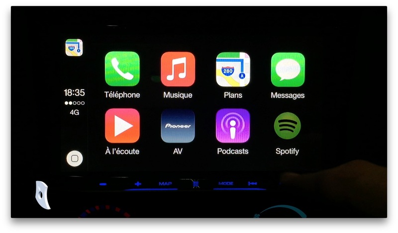 CarPlay : on l'a enfin testé (pour de vrai !) avec un modèle Pioneer AVIC-F60DAB (vidéo)