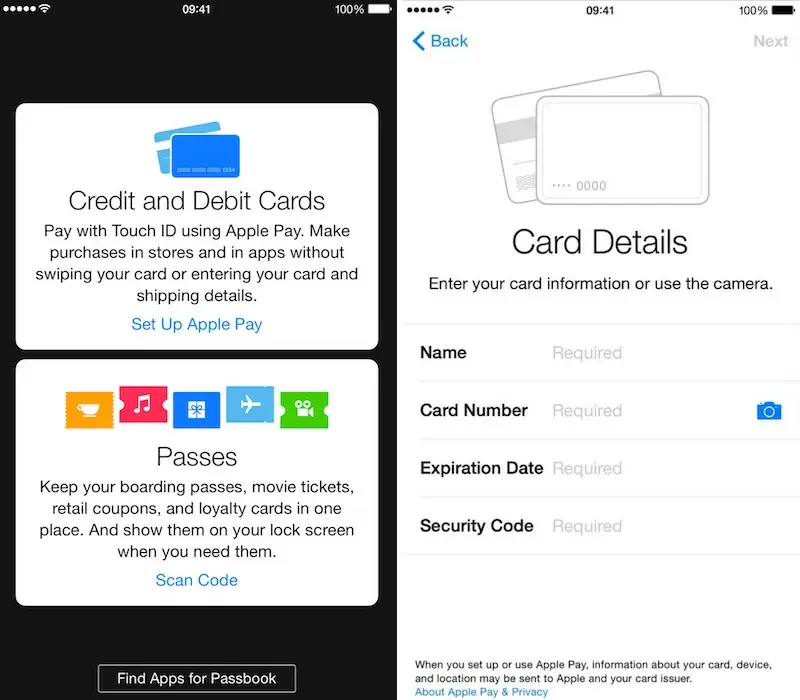 Les premières images d'Apple Pay cachées dans iOS 8 Beta 2