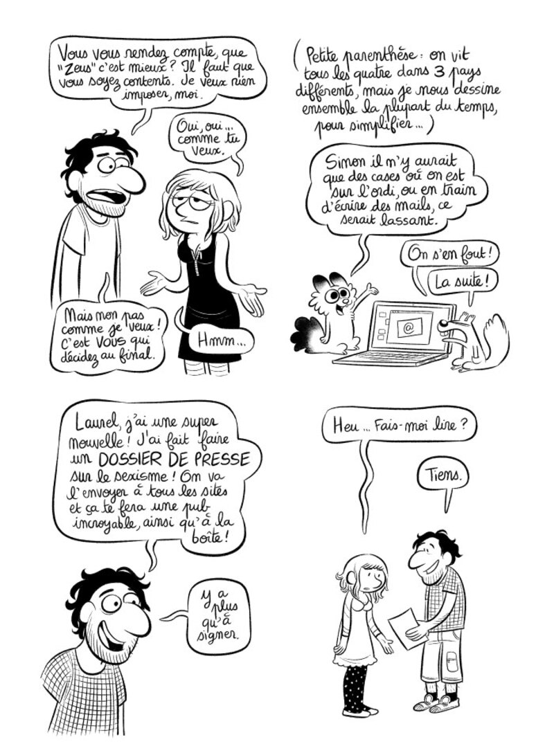 Illustration : BD : "J'ai créé ma startup iOS en Californie", par Laurel