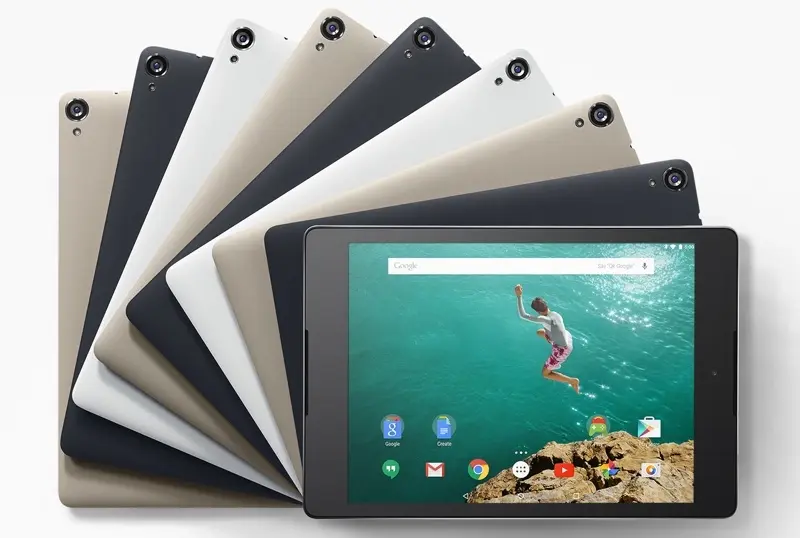 Google lance un énorme Nexus 6, une tablette Nexus 9, et un Nexus Media Player