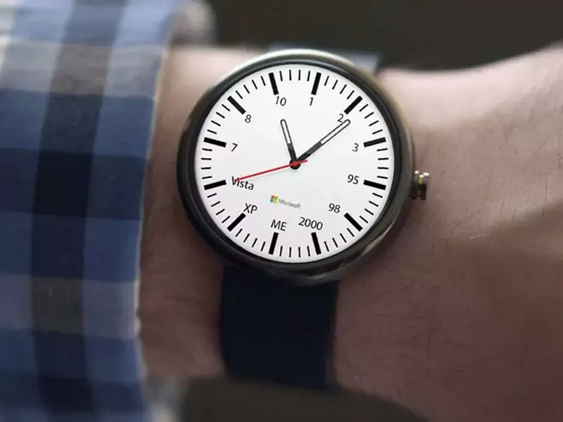 #TrollDay : voici le cadran de la SmartWatch de Microsoft