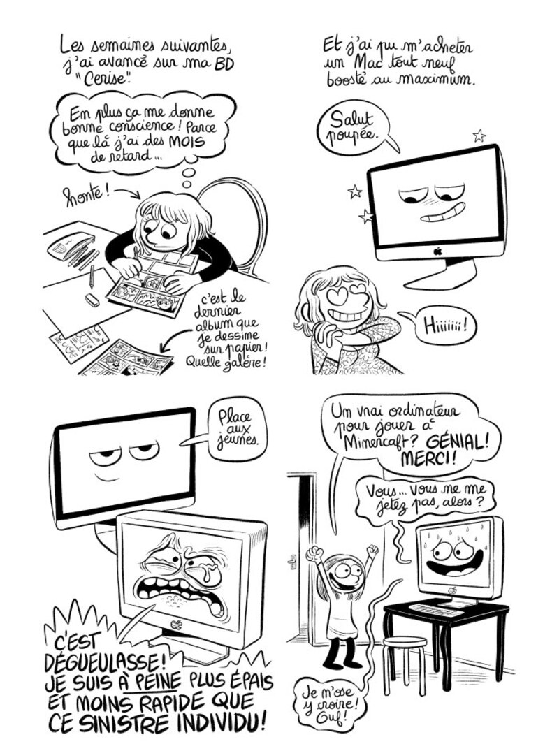 Illustration : BD : "J'ai créé ma startup iOS en Californie", par Laurel