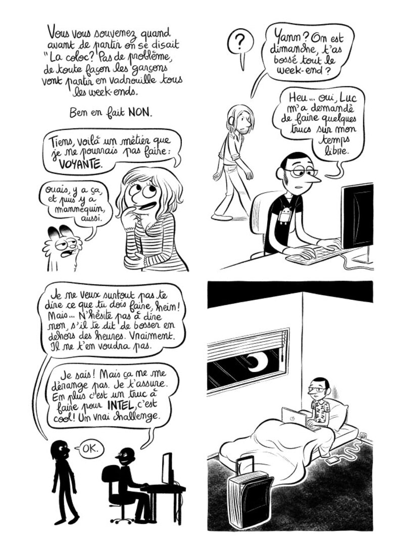 Illustration : BD : "J'ai créé ma startup iOS en Californie", par Laurel