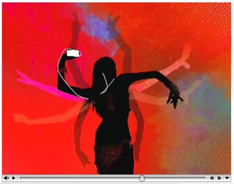 Illustration : Nouvelle pub iPod