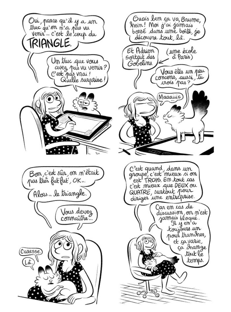 Illustration : BD : "J'ai créé ma startup iOS en Californie", par Laurel