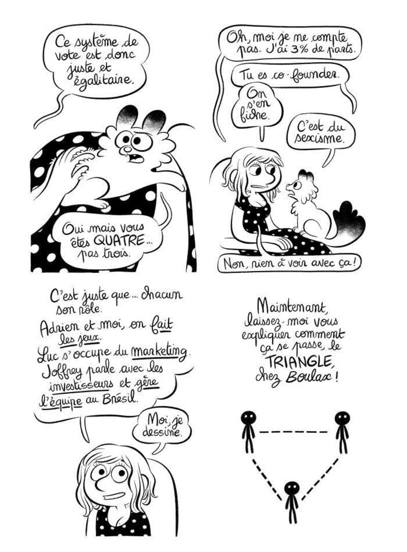 Illustration : BD : "J'ai créé ma startup iOS en Californie", par Laurel