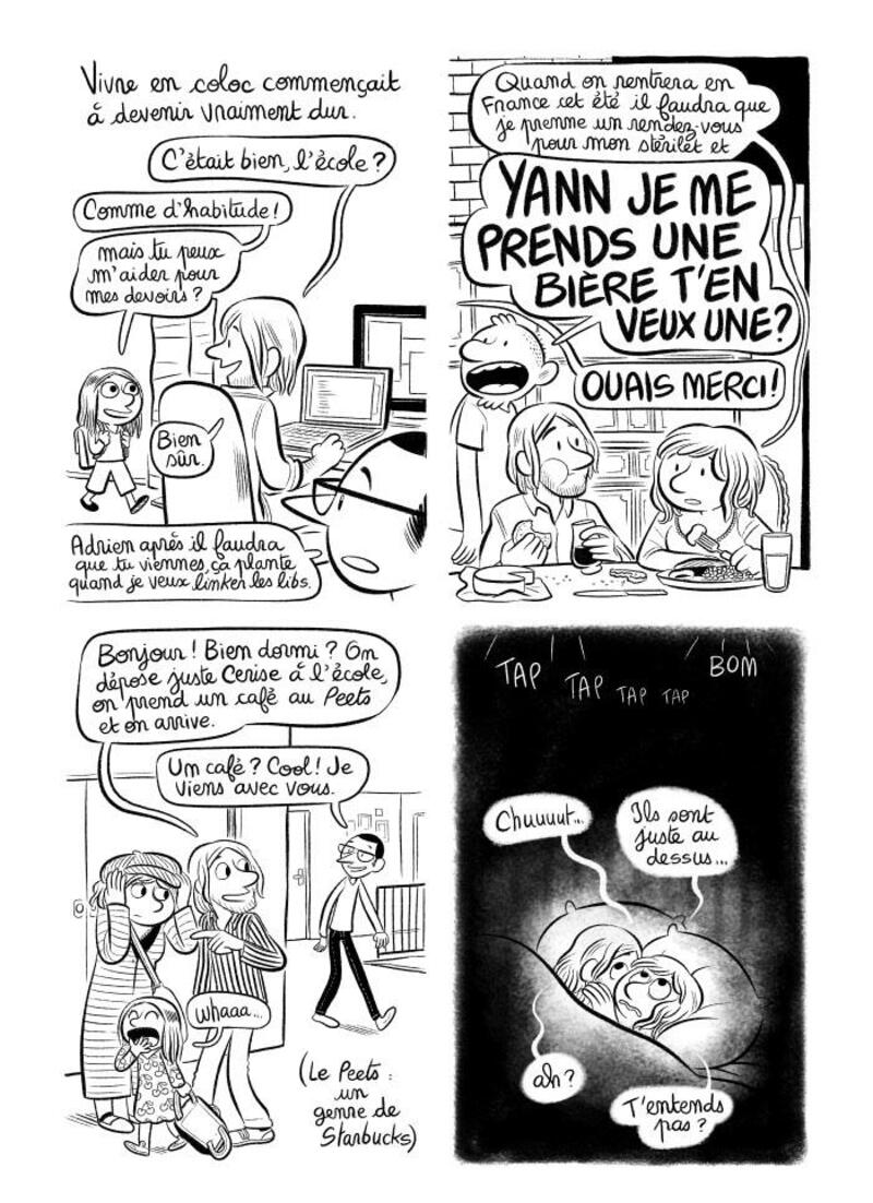 Illustration : BD : "J'ai créé ma startup iOS en Californie", par Laurel