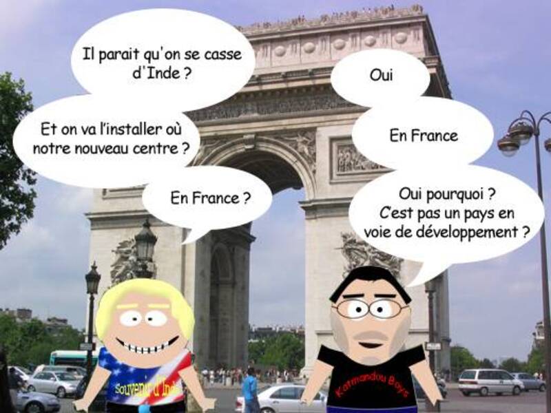 Illustration : Steve & Phil : ByeBye India