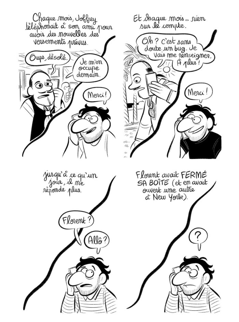 Illustration : BD : "J'ai créé ma startup iOS en Californie", par Laurel