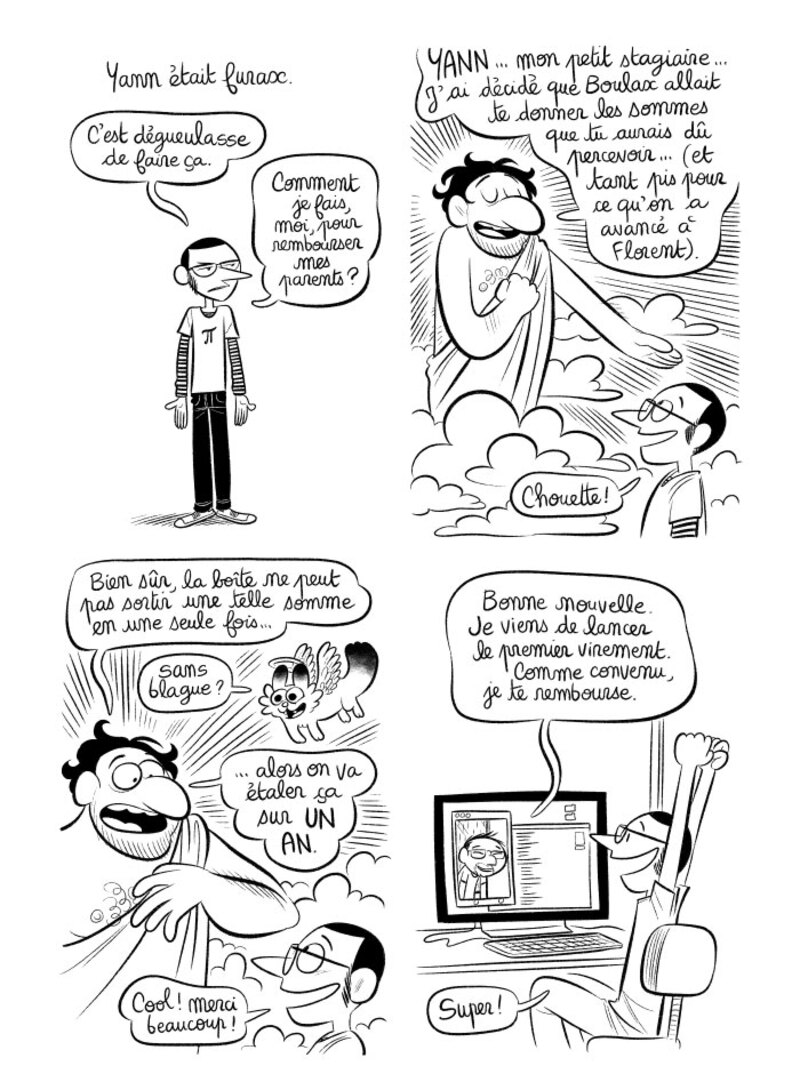 Illustration : BD : "J'ai créé ma startup iOS en Californie", par Laurel