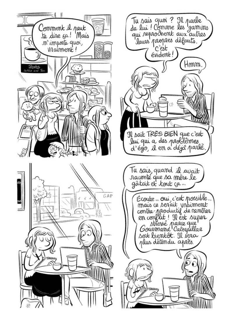 Illustration : BD : "J'ai créé ma startup iOS en Californie", par Laurel