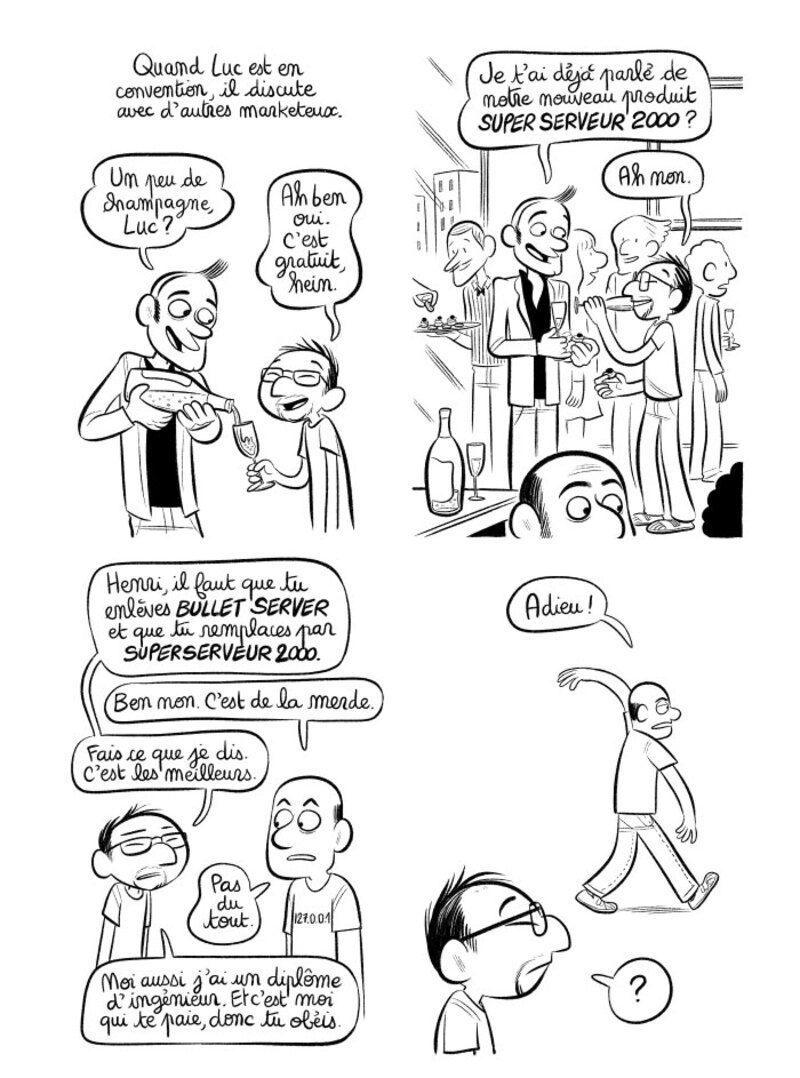 Illustration : BD : "J'ai créé ma startup iOS en Californie", par Laurel