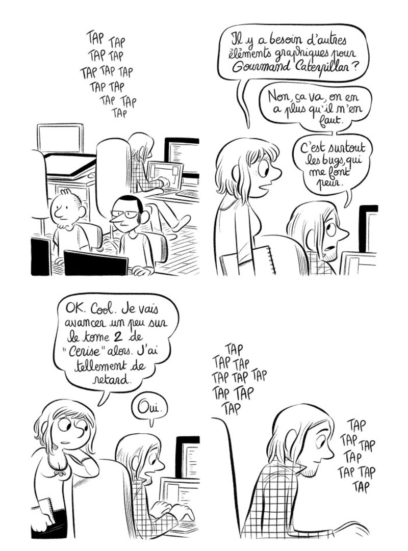 Illustration : BD : "J'ai créé ma startup iOS en Californie", par Laurel