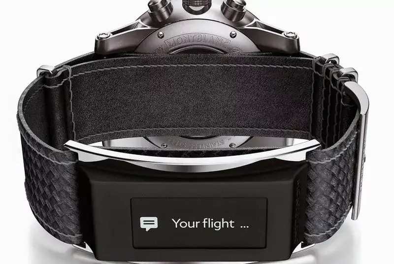 Montblanc présente un bracelet connecté pour montres mécaniques