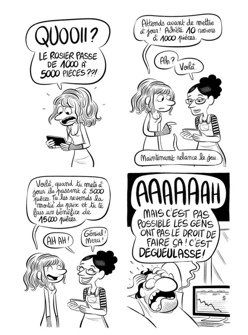 Illustration : BD : "J'ai créé ma startup iOS en Californie", par Laurel