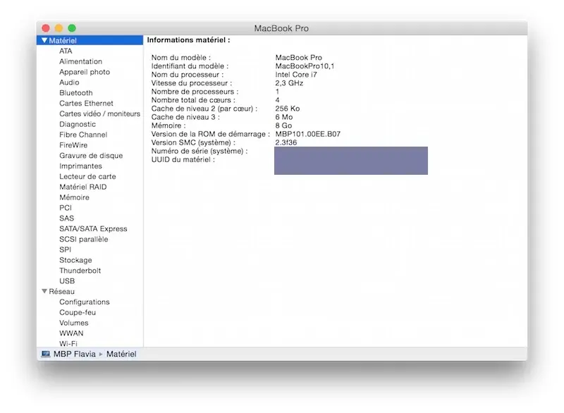 Astuce : comment connaitre rapidement le numéro de modèle de son Mac