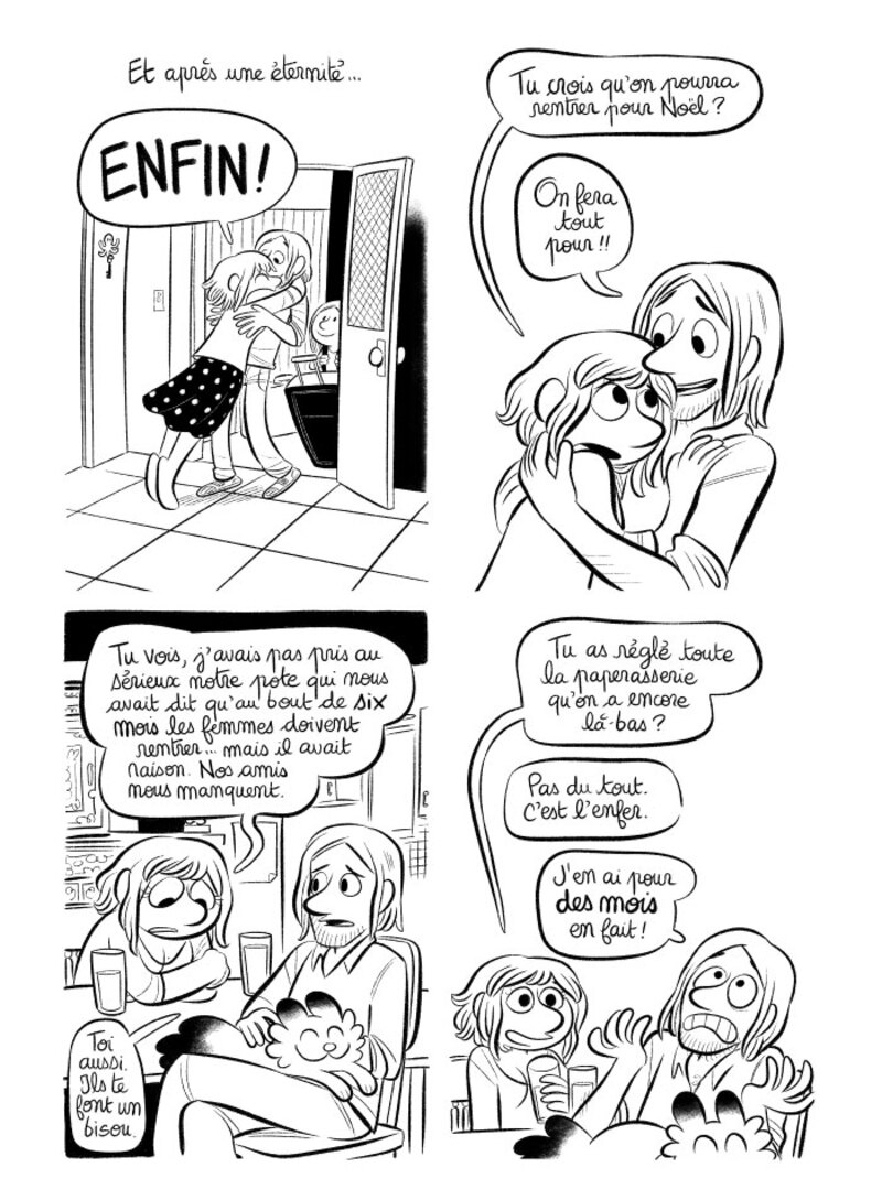Illustration : BD : "J'ai créé ma startup iOS en Californie", par Laurel