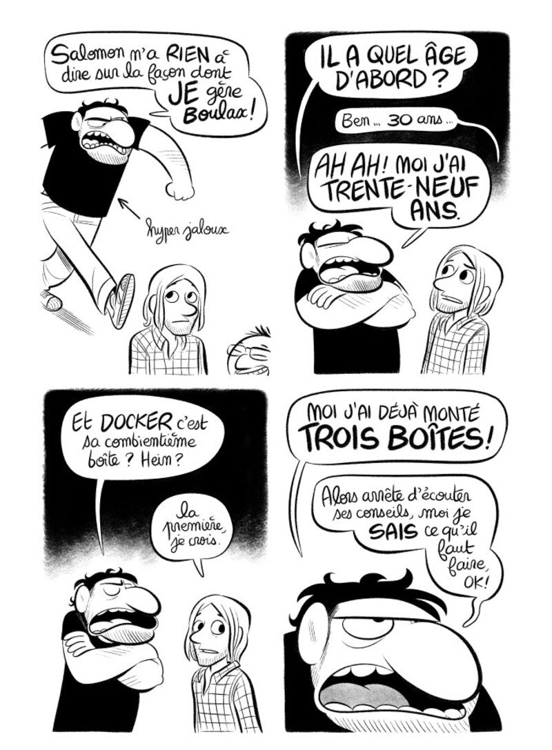 Illustration : BD : "J'ai créé ma startup iOS en Californie", par Laurel