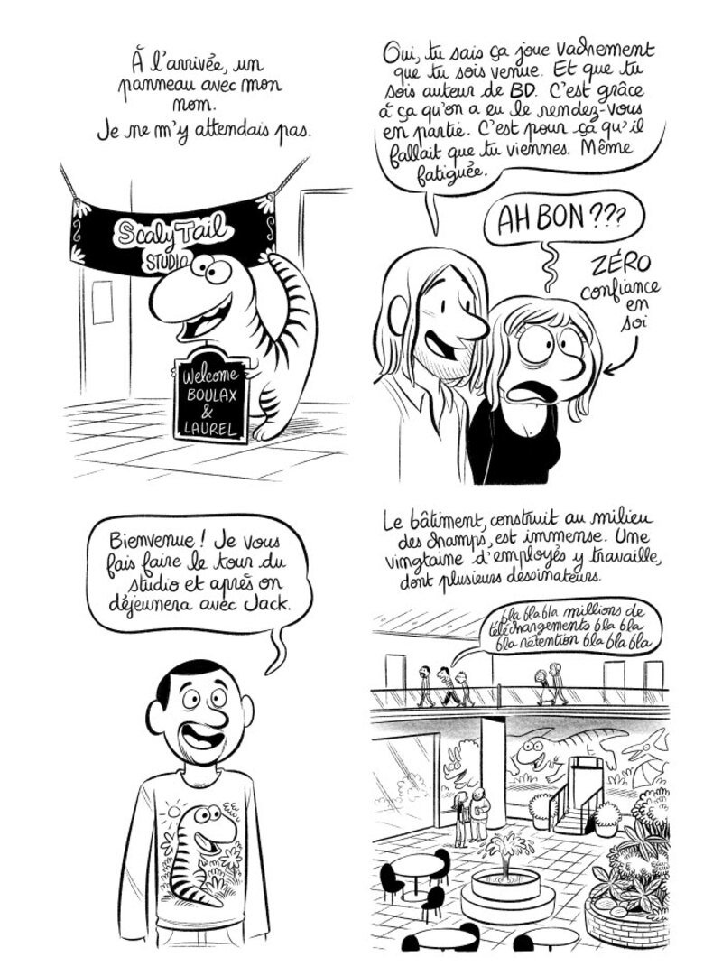 Illustration : BD : "J'ai créé ma startup iOS en Californie", par Laurel