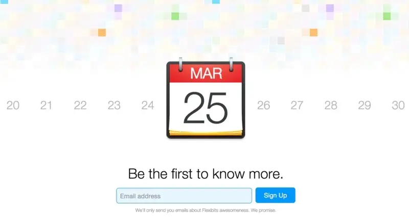 Une date pour le lancement de Fantastical 2 sur Mac