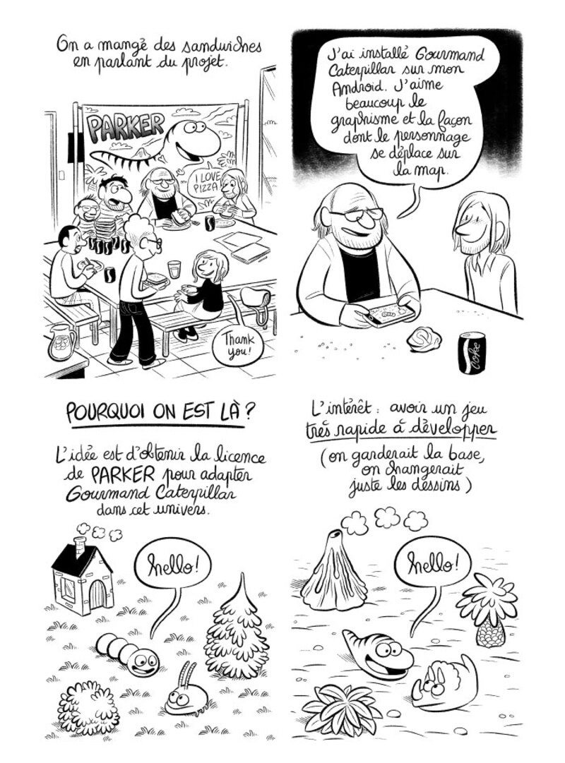 Illustration : BD : "J'ai créé ma startup iOS en Californie", par Laurel