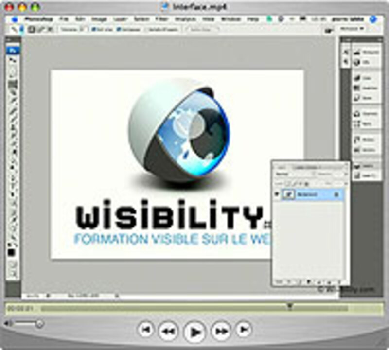 Illustration : Premier tuto vidéo CS3 en français.