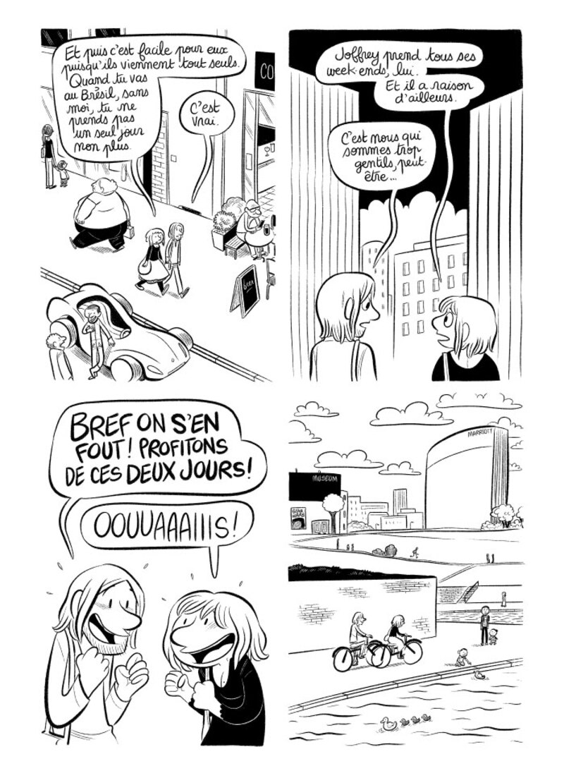 Illustration : BD : "J'ai créé ma startup iOS en Californie", par Laurel