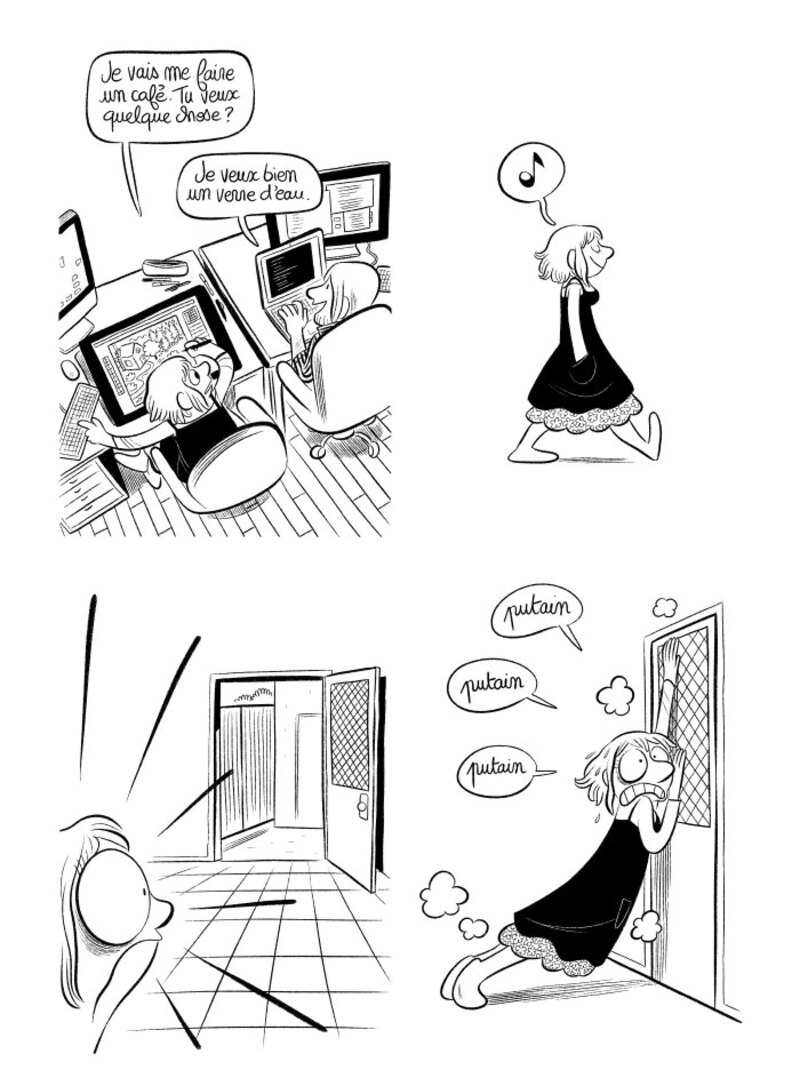 Illustration : BD : "J'ai créé ma startup iOS en Californie", par Laurel