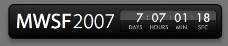 Illustration : Un widget pour la MacWorld