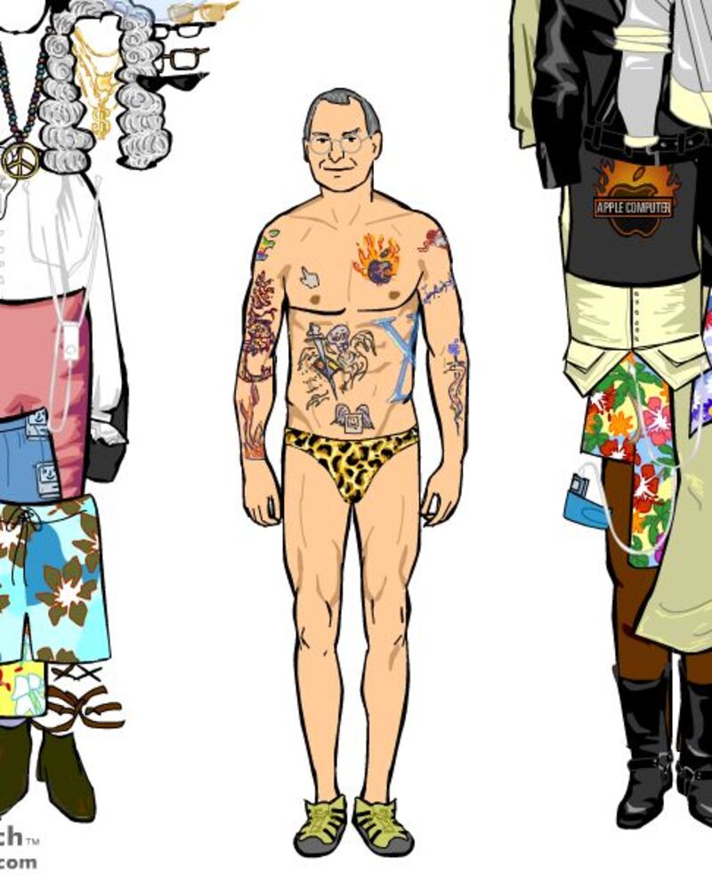 Illustration : Habillez votre iPapy pour ce soir