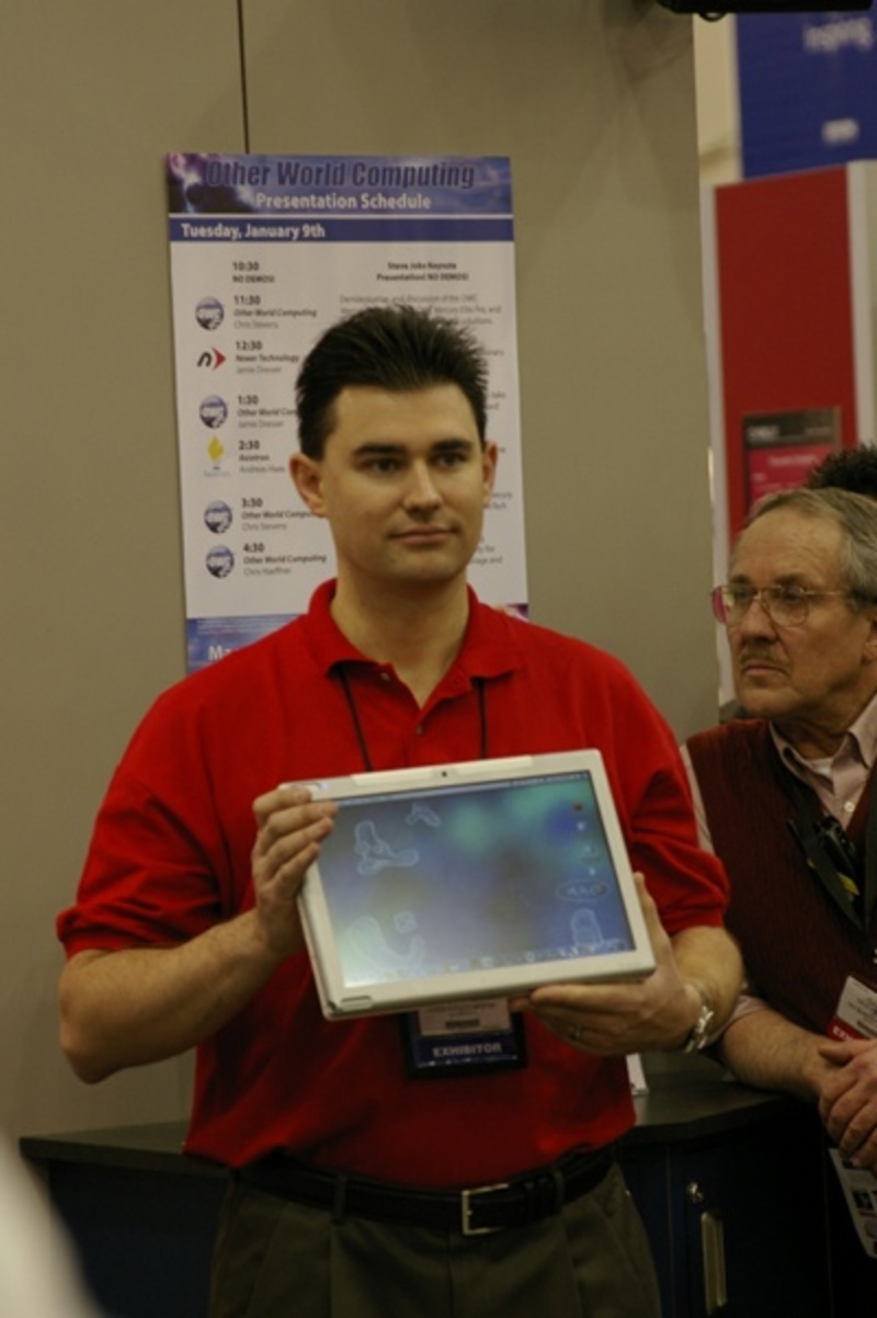 Illustration : Des photos du Tablet-Mac