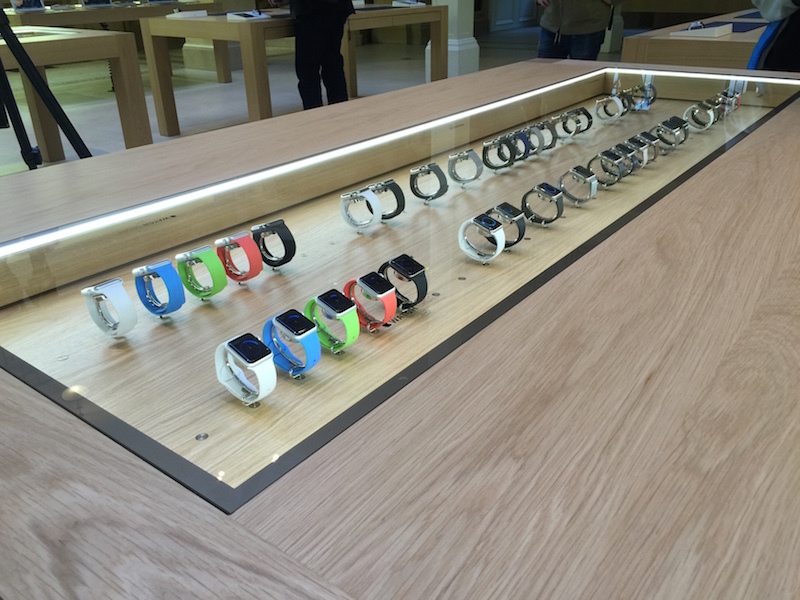 Comment essayer l'Apple Watch en boutique ? (photos)