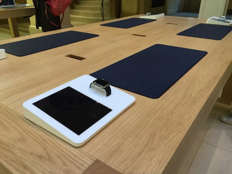 Comment essayer l'Apple Watch en boutique ? (photos)