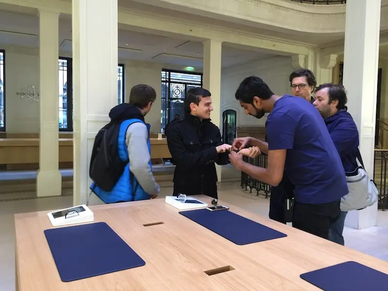 Comment essayer l'Apple Watch en boutique ? (photos)