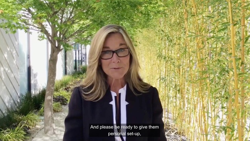 Illustration : Exclusif : Angela Ahrendts confirme les livraisons d'Apple Watch le 24 et rassure ses troupes (vidéo)