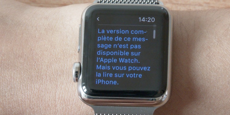 Illustration : Test de l'Apple Watch