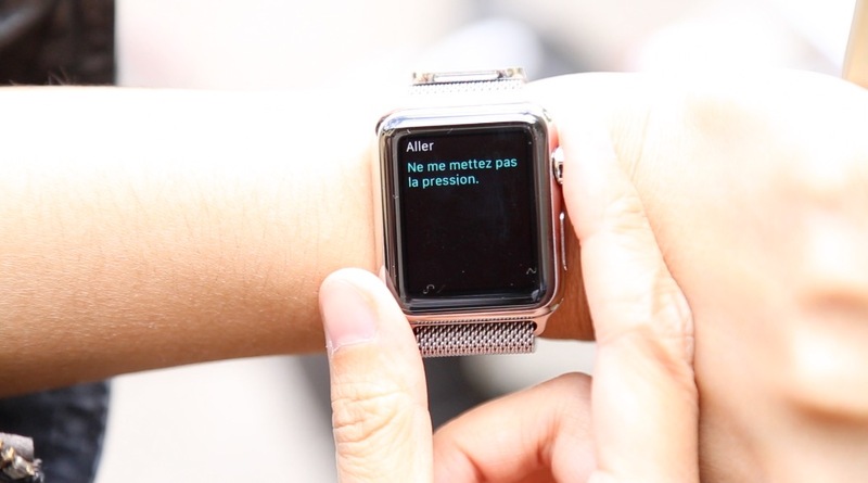 Illustration : Test de l'Apple Watch