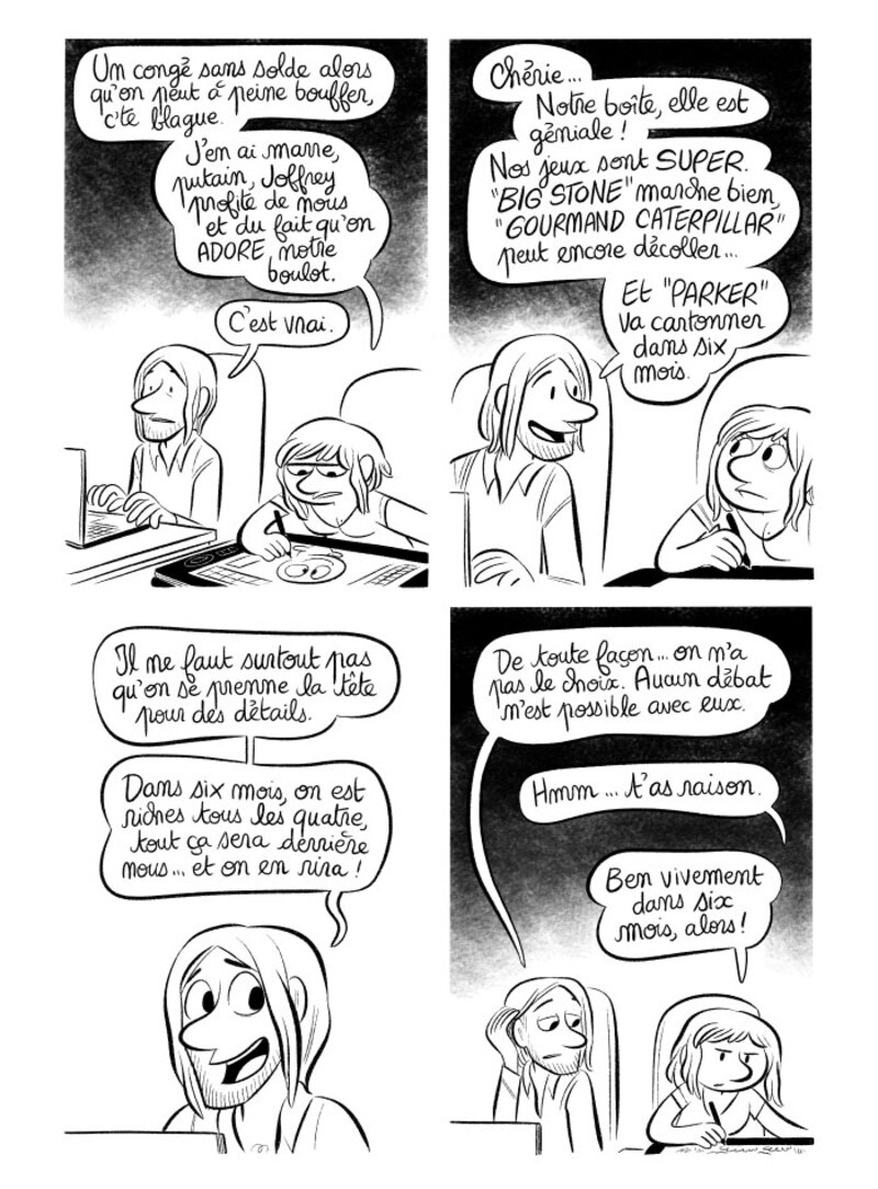 Illustration : BD : "J'ai créé ma startup iOS en Californie", par Laurel