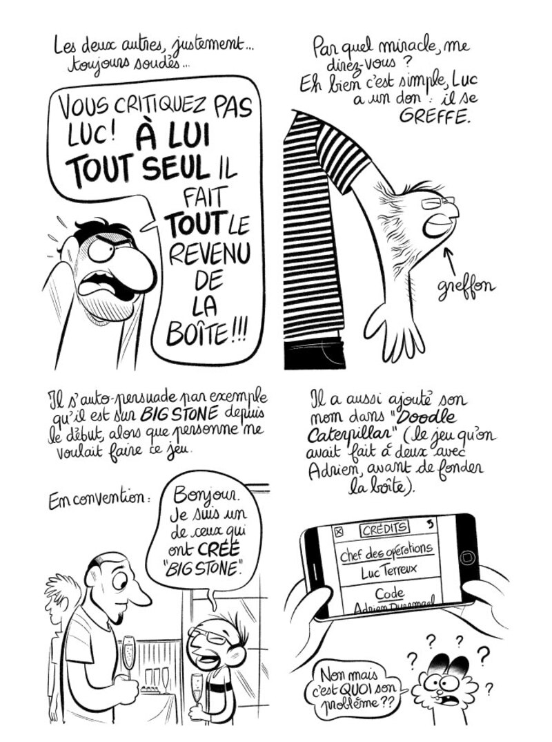 Illustration : BD : "J'ai créé ma startup iOS en Californie", par Laurel